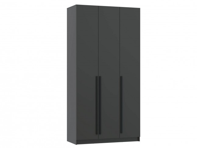 Шкаф для одежды 67.12 Брандо (3-х дв.) (диамант серый/фасад ЛДСП фото