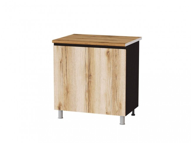 Напольный шкаф Плейона П8Р, венге/дуб делано фото