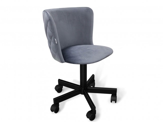 Стул подъемно-поворотный SHT-ST36-3/S120M нейтральный серый/черн фото