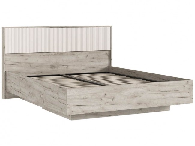Кровать парящая с ортопед. основанием Марвэл 1,6м, Крафт серый/К фото
