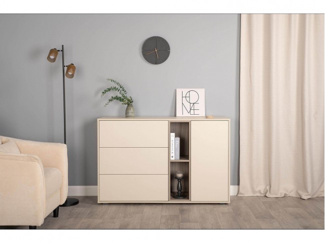 Комод Тайл 16.237, Сатин/Эмили Блаш фото