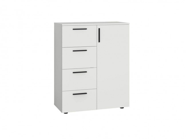 Комод Эйр 16.241, Белый PE шагрень фото