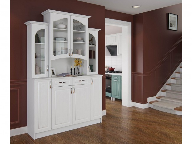 Буфет Прованс-014 Клен Белый фото