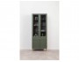 Шкаф-витрина Марион 16.397.02, Дымчатый Зеленый/Олива шагрень купить
