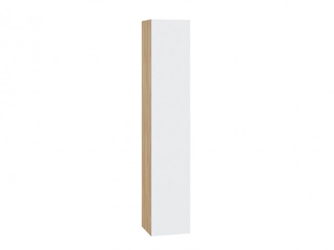 Шкаф настенный 168 Сканди, белый фото