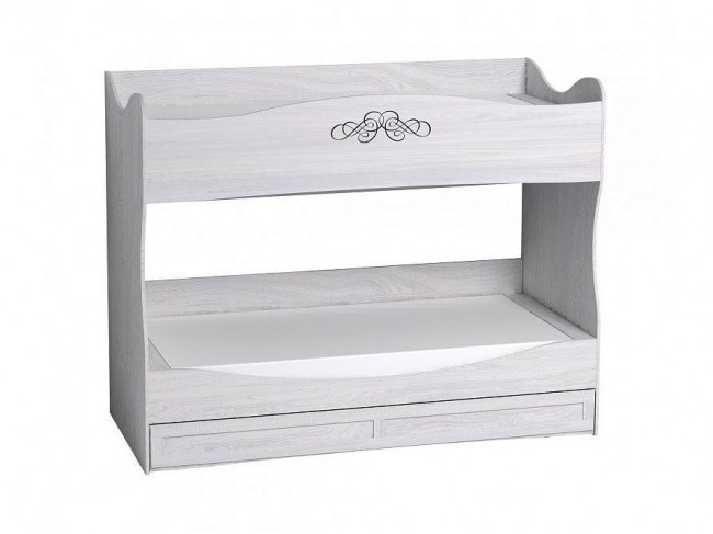 Кровать двухъярусная ADELE 90 80х200, ясень анкор фото