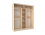 Шкаф-купе трехдверный 2000 Домашний Дуб сонома недорого