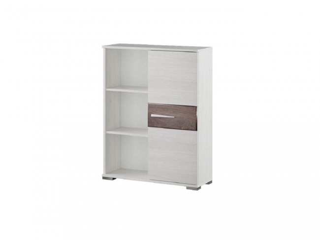 Шкаф-пенал универсальный Акита ясень анкор светлый/дуб бомонд ка фото