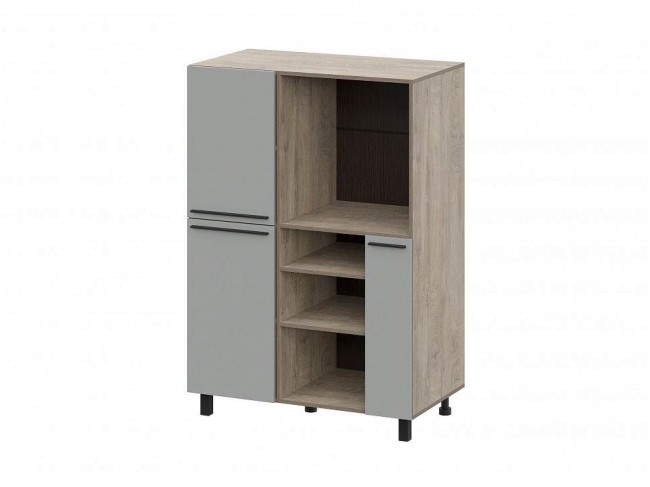 КГ Этна Пенал 10Ш1 Дуб Эндгрейн;Софт грей фото