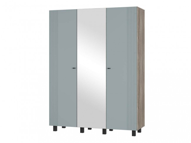 Шкаф трехстворчатый Олива ШК-08, Дуб каньон/MF11 фото