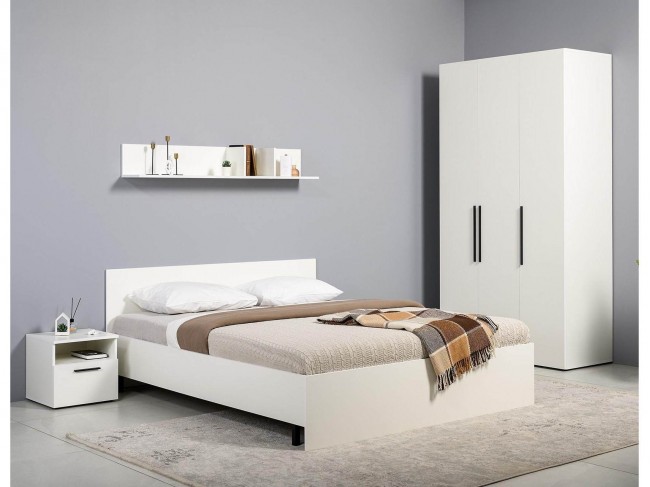 Спальня Эйр компл.1, Белый шагрень фото