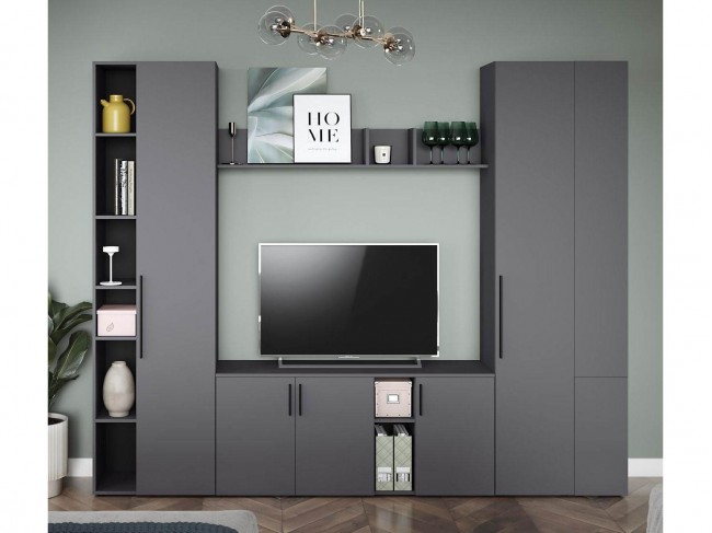 Гостиная Эйр компл.4, Серый Графит фото