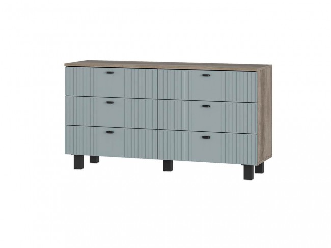 Комод Олива КМ-04 Дуб каньон/MF11 Шарли бриз фото