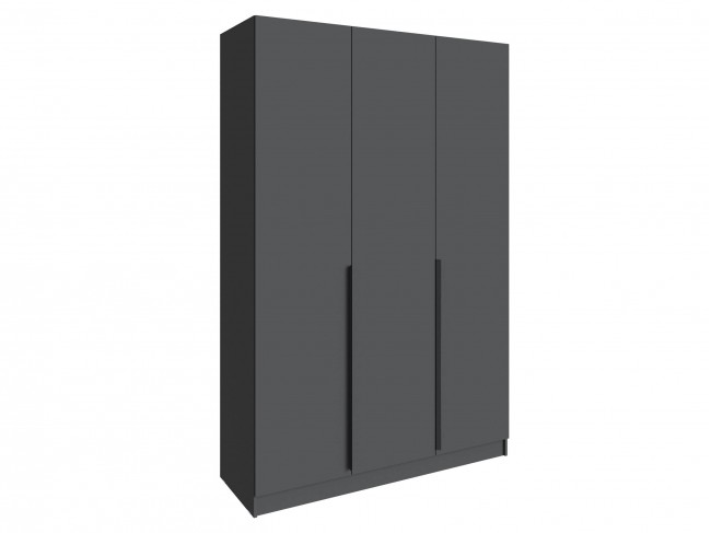 Шкаф Мадрид (1,5) без зеркала графит серый фото