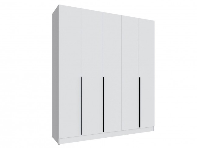 Шкаф Мадрид (2,0) с 3 ящ. внутри без зеркала белый фото
