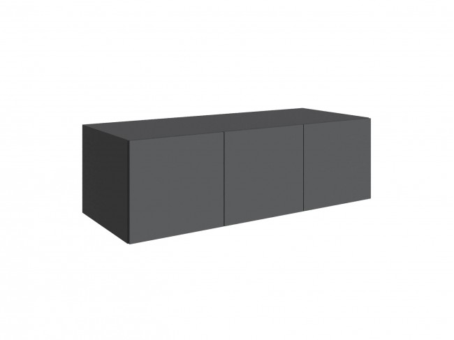 Антресоль Мадрид (1,3) 400 графит серый фото