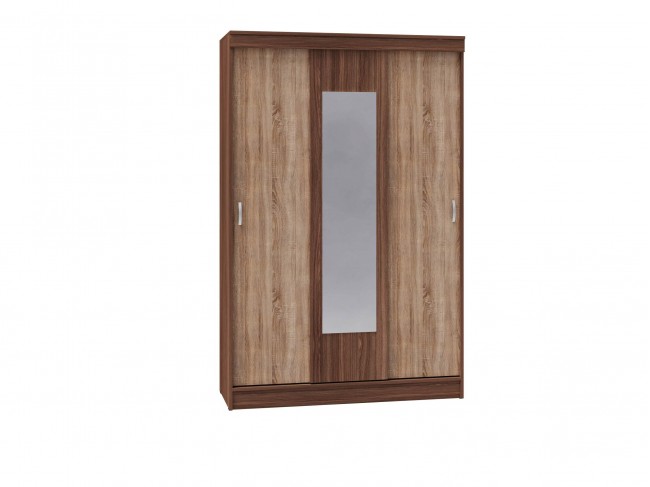 Шкаф-купе Бася ясень шимо/дуб сонома фото