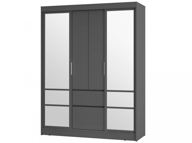 Шкаф-купе Симпл ШКК-06, графит фото