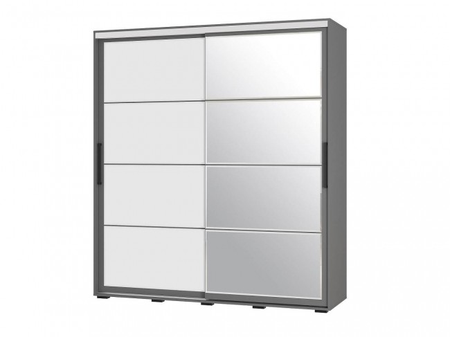 Шкаф-купе Крафт-6, Графит фото