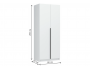 Широн 800 белый / белый с антресолью Шкаф от производителя
