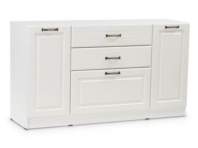 Ливерпуль белый / ясень ваниль НМ-1012-100 Комод фото