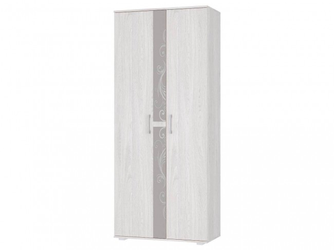 Шкаф двухстворчатый Флоренция, Ясень белый фото