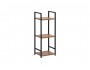 Стеллаж Leset Стилвуд 13 узкий, 3 полки от производителя