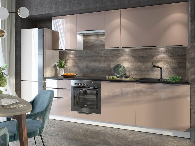 Кухонный гарнитур без столешницы Калипсо 2,6 м фото