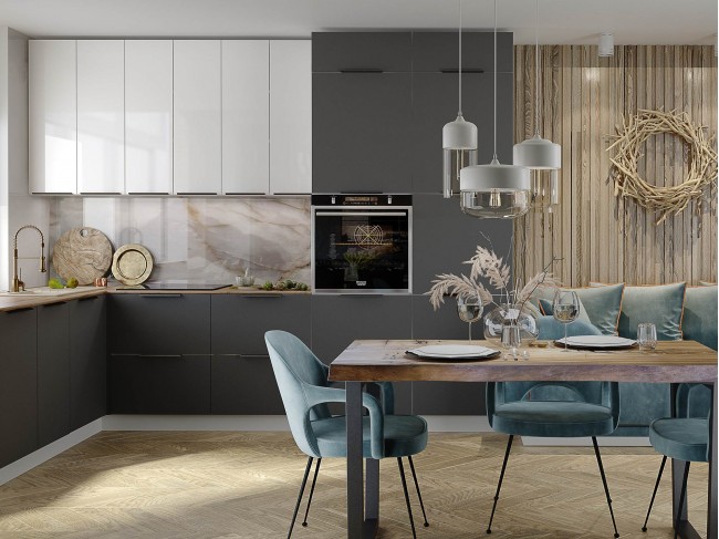 Кухонный гарнитур без столешницы Калипсо 3 м фото