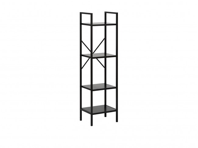 Стеллаж Leset Стилвуд 14 узкий, 4 полки фото