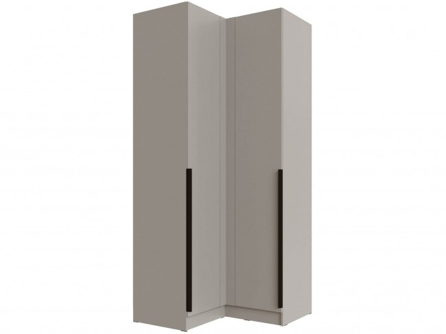 Шкаф угловой Мадрид угол прямой, Кашемир фото