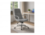 Cradle шенилл серый Офисное кресло недорого