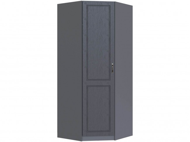 Шкаф угловой Апполия, Графит серый/Лунный кратер фото