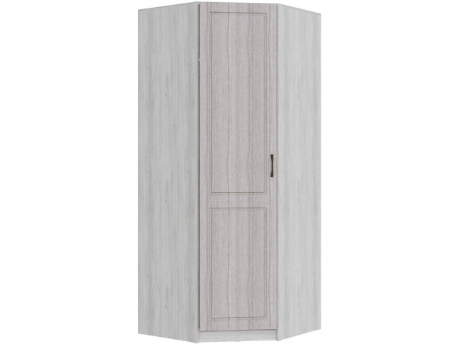 Шкаф угловой Апполия, Ясень анкор светлый/Сандал белый фото