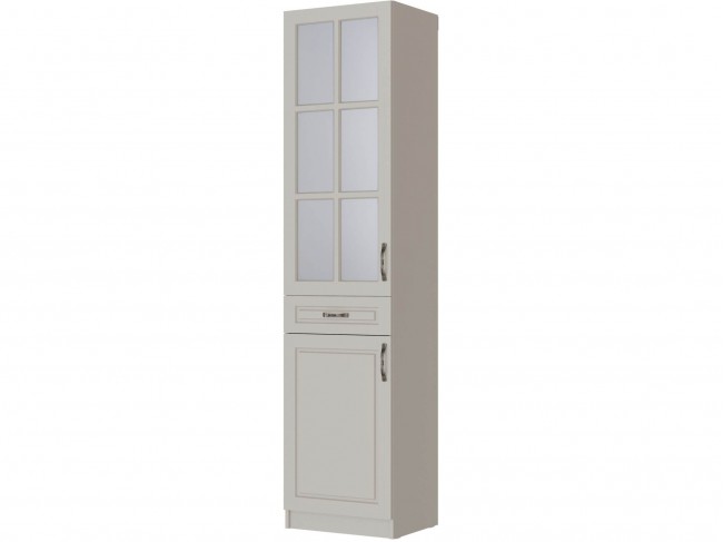 Пенал-витрина Апполия, Кашемир/Сантьяго софт фото