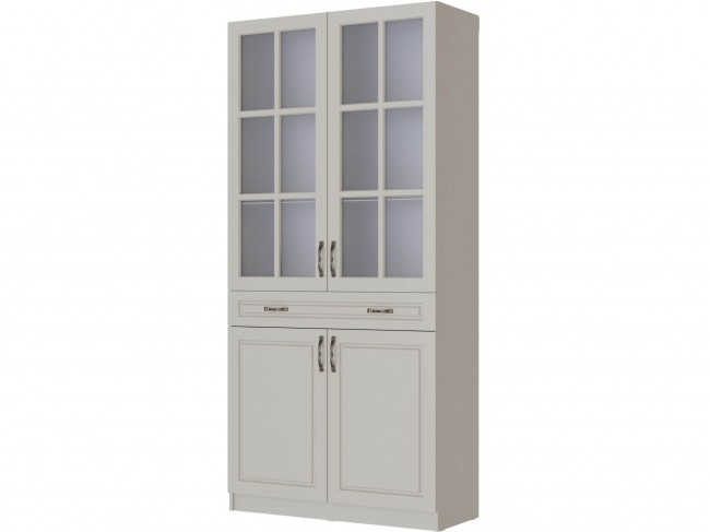 Шкаф-витрина Апполия, Кашемир/Сантьяго софт фото