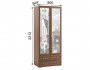 Ричард Шкаф 2-х ств. с зеркалом РШ-24, Орех донской купить