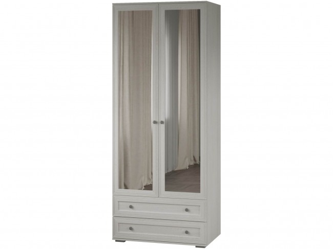 Ричард Шкаф 2-х ств. с зеркалом РШ-24, Ясень анкор светлый фото