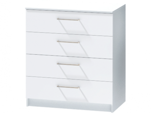 Комод №1 Иннэс-7, Белый фото