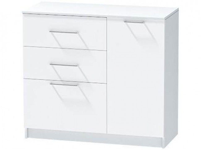 Комод №2 Иннэс-7, Белый фото
