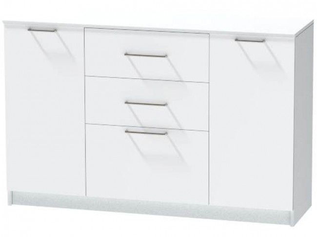 Комод №3 Иннэс-7, Белый фото