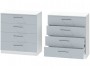 Комод №1 Иннэс-7, Белый/Монблан Р-826 недорого