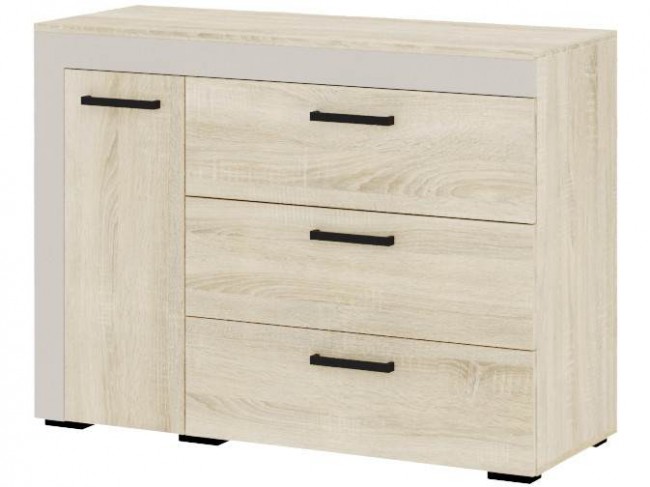 Комод Адель - Дуб сонома/Кашемир фото