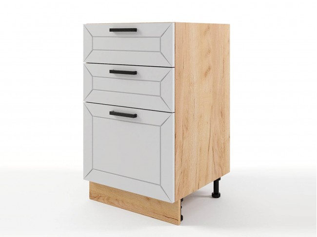 Шкаф напольный Альфа с 3-мя ящиками 500х820х476 фото