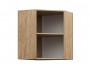 Шкаф навесной Альфа угловой 600х600х720х300 недорого