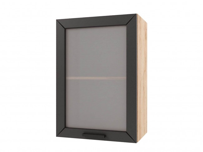 Шкаф навесной Альфа со стеклом 500х720х300 фото