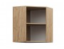 Шкаф навесной Альфа угловой 600х600х720х300 недорого