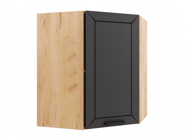 Шкаф навесной Альфа угловой 600х600х720х300 фото