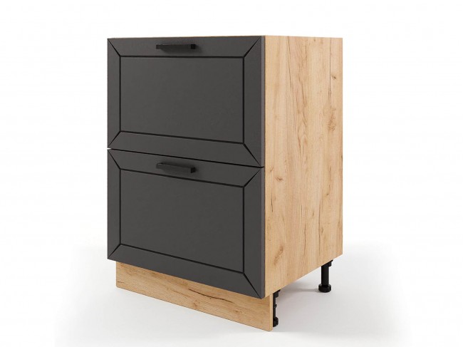 Шкаф напольный Альфа с ящиками 600х820х476 фото