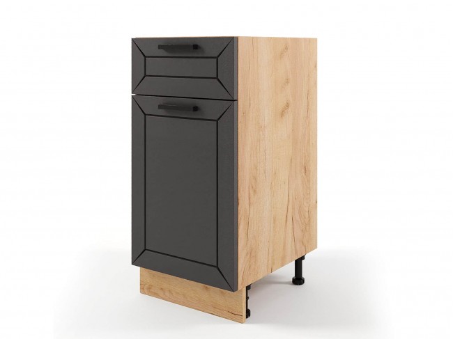 Шкаф напольный Альфа с1 ящиком 400х820х476 фото